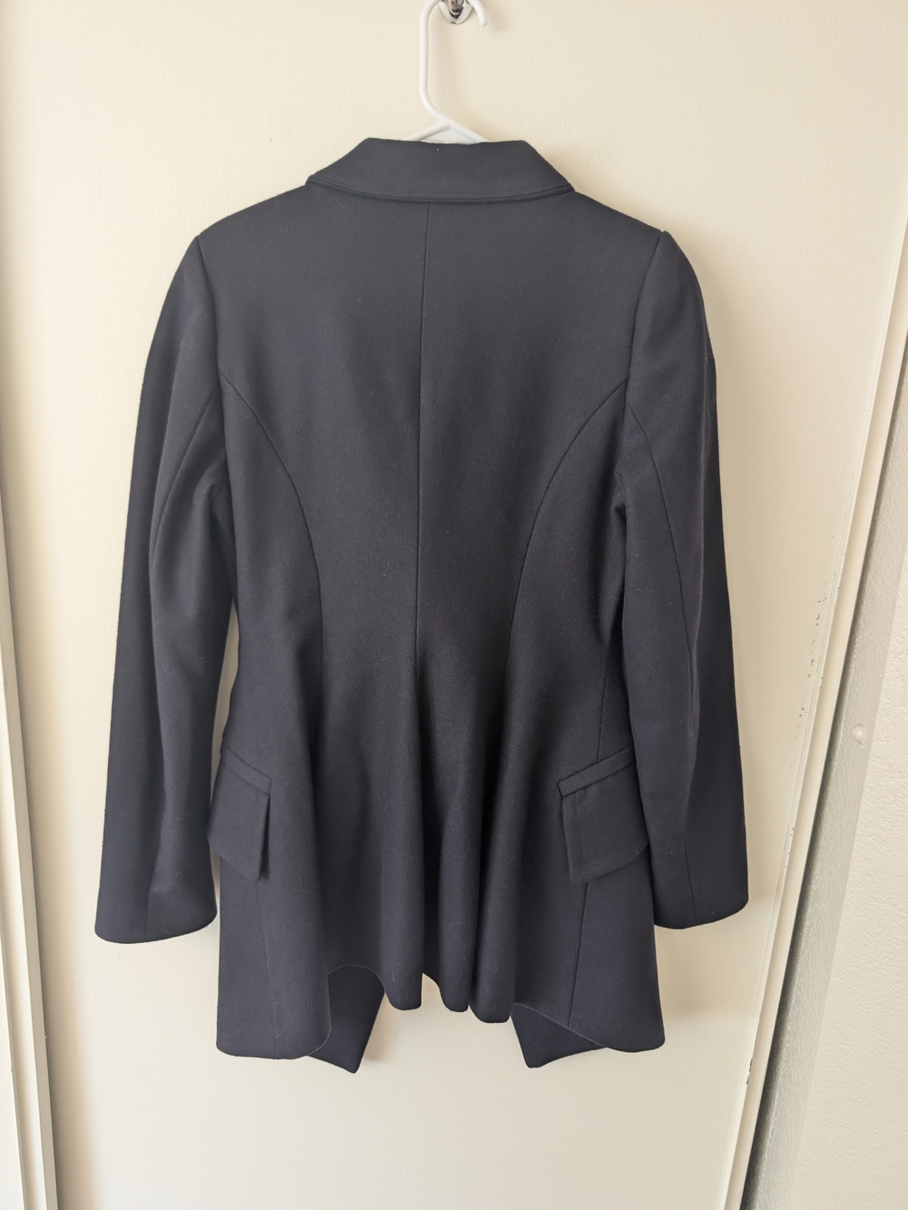 Vivienne Westwood Anglomania Womens 44 Blue Wool Coat Military Avant Garde - Picture 4 of 9